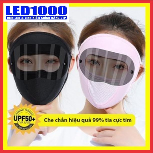 Khẩu Trang Vải Có Kính Chắn Bụi - Khẩu Trang Ninja