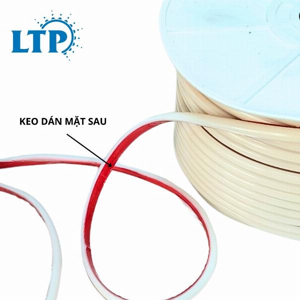Led dây COB 220v 300Led /m có keo dán chuyên dùng ngoài trời IP67